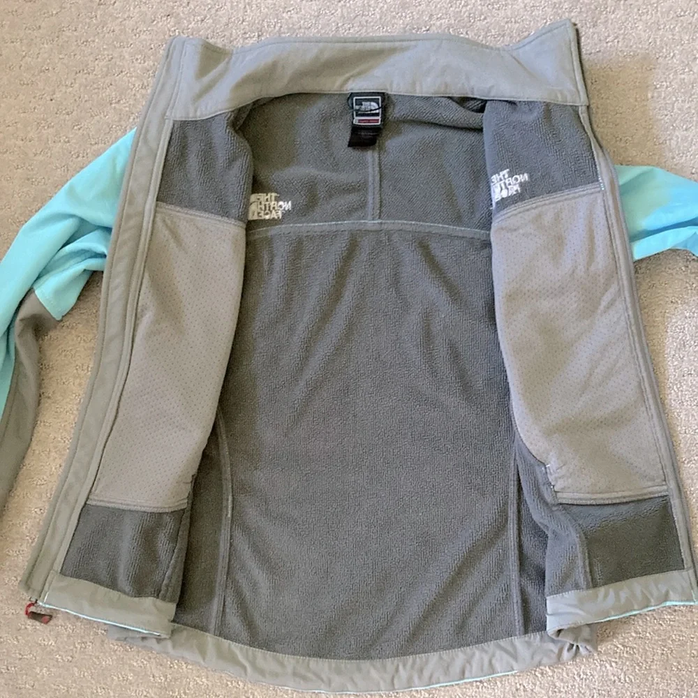 THE NORTH FACE Summit Series blue Windstopper jacket, Med.